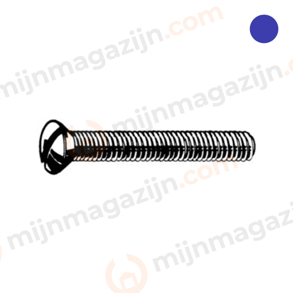 D964 BVK-Schroef M6x90 RVS A4