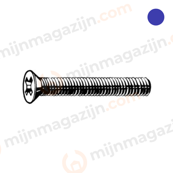 D965H VK-Schroef PH M5x16 RVS A4