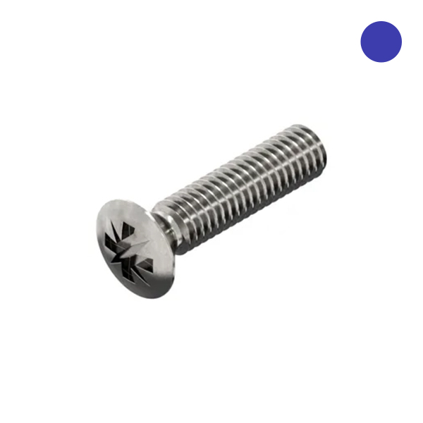 D966Z BVK-Schroef PZ M5x12 RVS A4