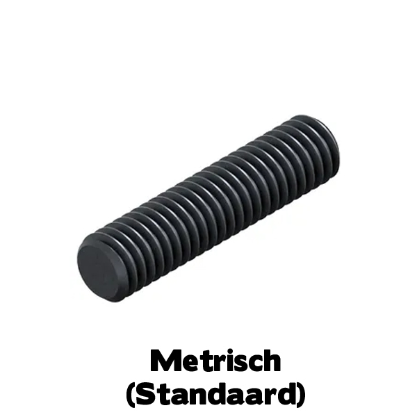 D976-1 Draadstang 1 meter 8.8 Blank M12