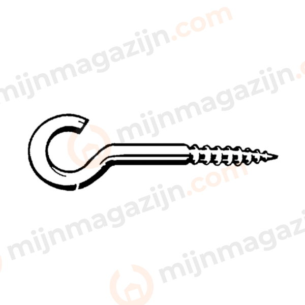 ART13 Schroefhaak 4,00×38/60mm EVZ