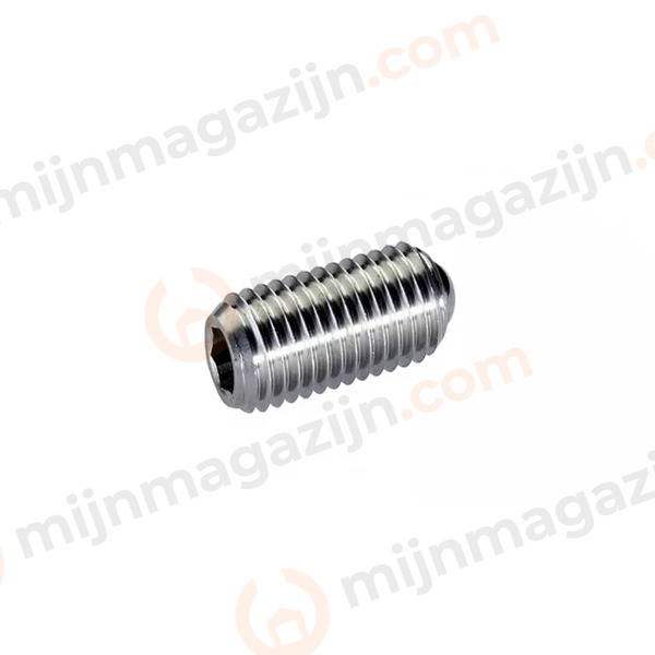 Verend drukstuk ZS M8x16 15-30N RVS