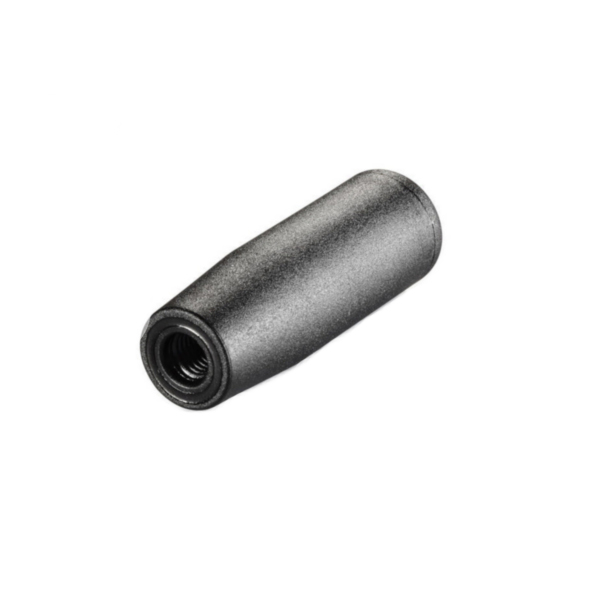 Cilindrische greep binnnendraad kunststof M12