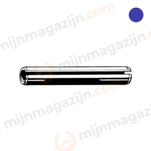 I8752 Spanbus zwaar 2.5x16mm RVS