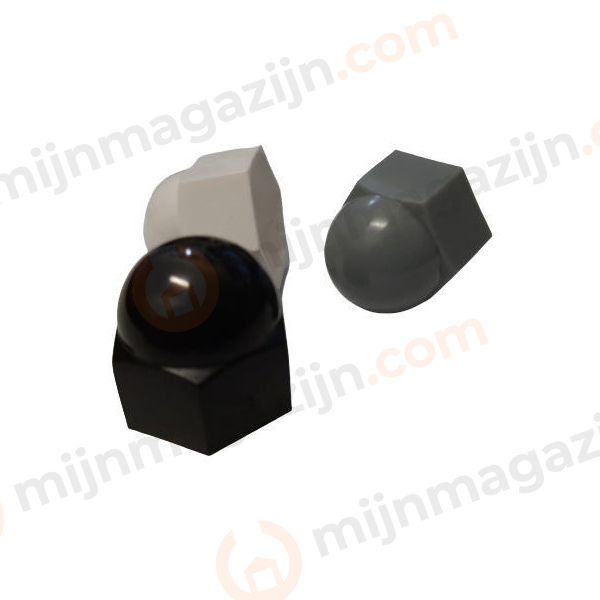Kunststof beschermkap zwart M16 S=24