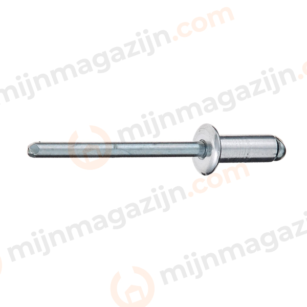 Blindklinknagel Alu/staal EVZ 5.0x35mm kop 9.5mm