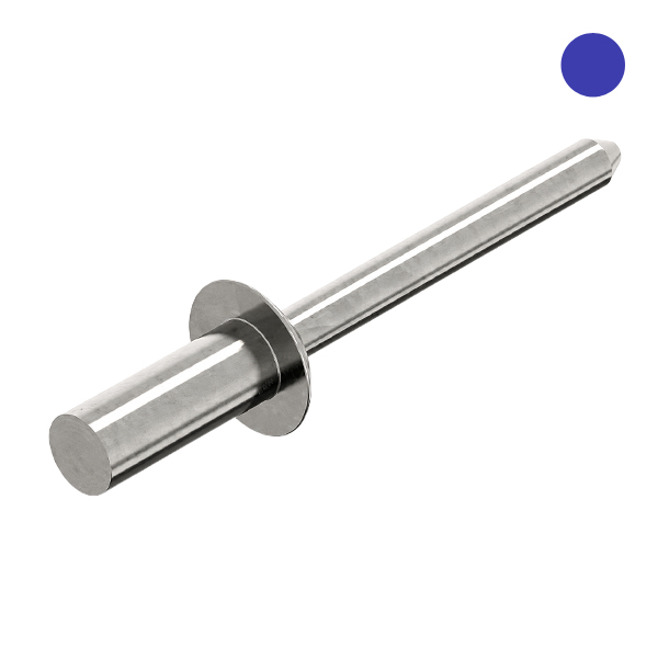 Blindklinknagel PBK RVS A2/A2 4.8x12mm gesloten