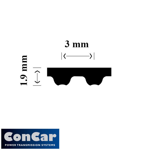 ConCar Tandriem 735-S3M-15