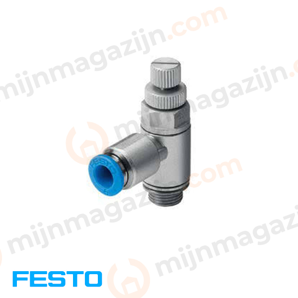 Festo GRLA-3/8-QS10-RSD [534343] Snelh.reg.ventiel