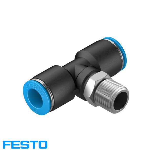 Festo T-insteekschroefkoppeling QST-1/4-10 [153112]