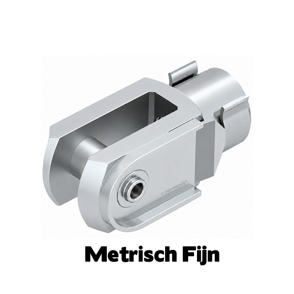 Gaffel M10x1.25x40mm + Clip EVZ