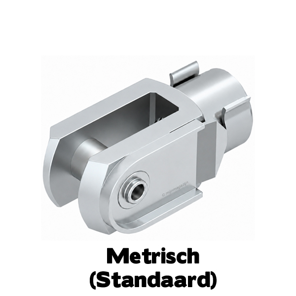 Gaffel M8x32mm + Clip EVZ