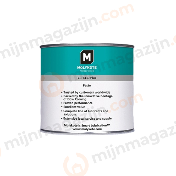 Molykote koperpasta CU 7439 plus blik 500gr