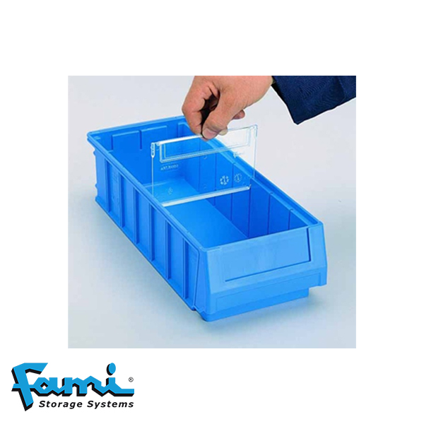 Tussenschot multibox transparant 225x90mm