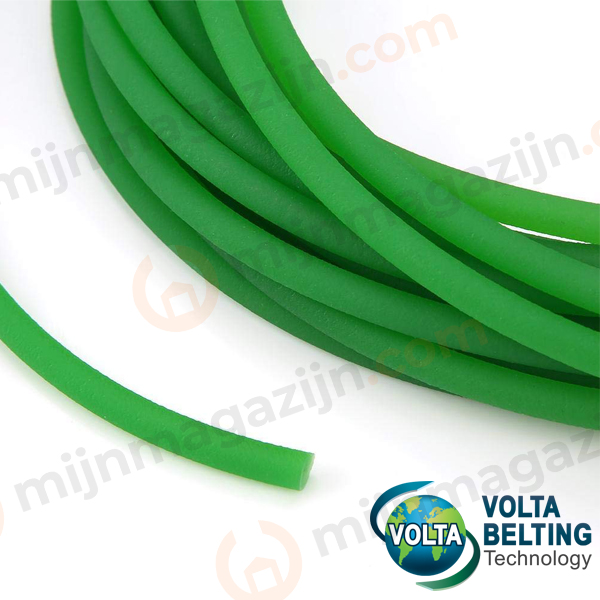 Volta Ropanyl rondsnaar rood PU 9.5mm 90sh