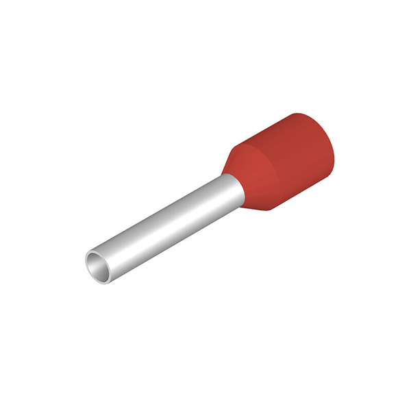 Adereindhuls 1.50qmm L=10mm rood WE 100st.