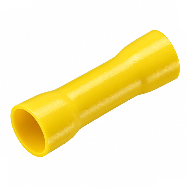 Kabelschoen doorverbinder 4.0-6.0mm geel 100st.