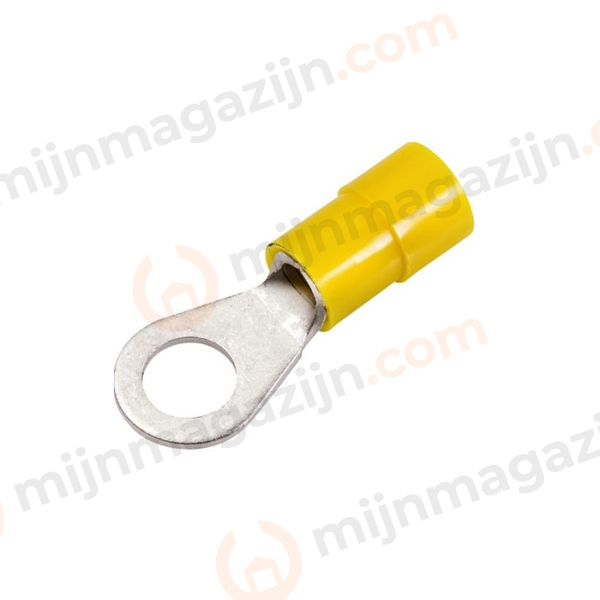 Kabelschoen ringtong M5 geel 5.3mm 100st.