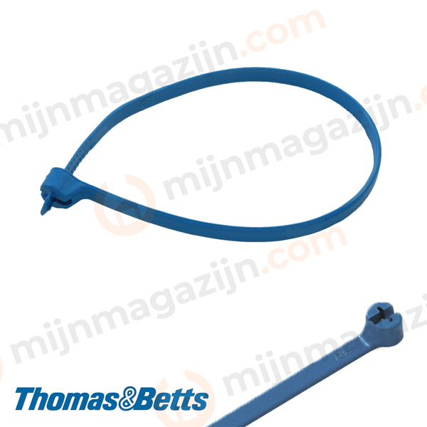 Ty-Rap TY523MR-NDT blauw detectable L=92mm 100st.