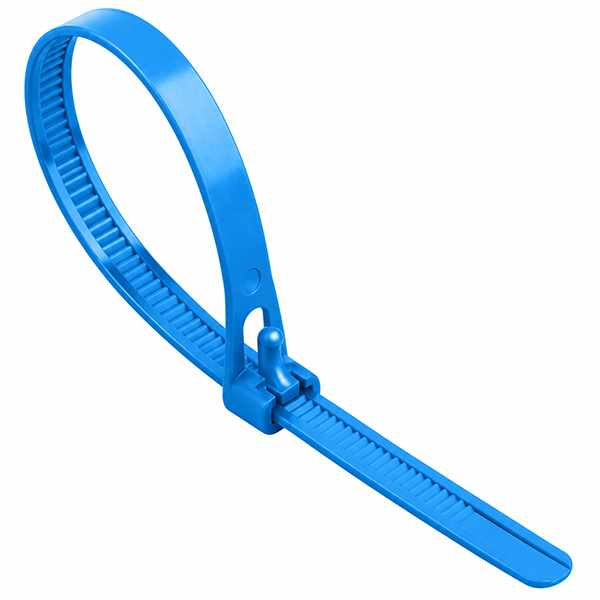Ty-Rap TY528MR-NDT blauw detectable L=360mm 100st.