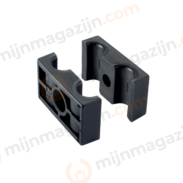 Buisklem 2x16mm grootte B2 Zwart, per paar