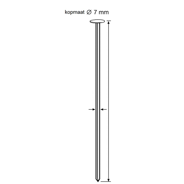 spijkers RB29x70 schroef ds a 4000stuks