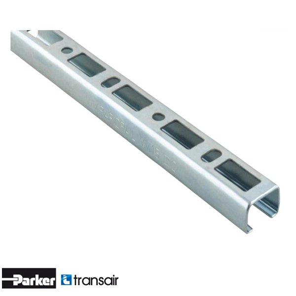 Transair 6699 01 01 rail met profiel L=2m