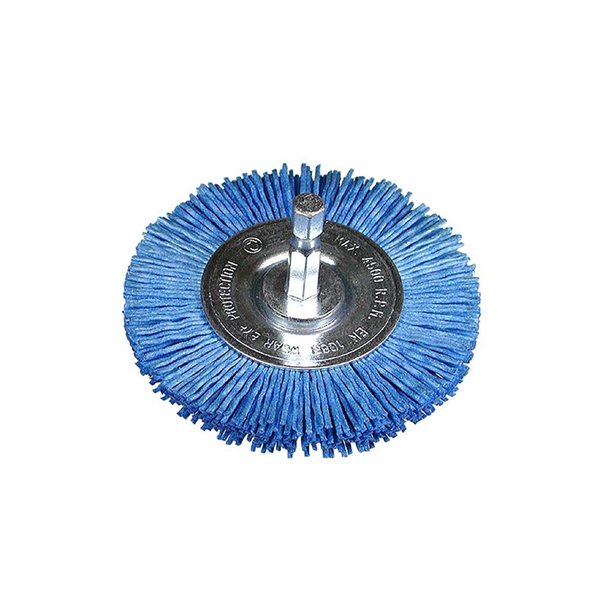 Stiftrondborstel kunststof 1/4 rond 75mm