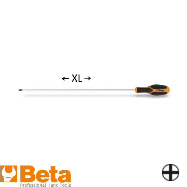 Beta 1222L schroevendraaier lang PH2 6×400