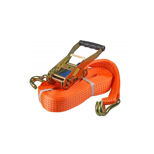 Sjorband 2delig 35mm met RVS ratel l=10m