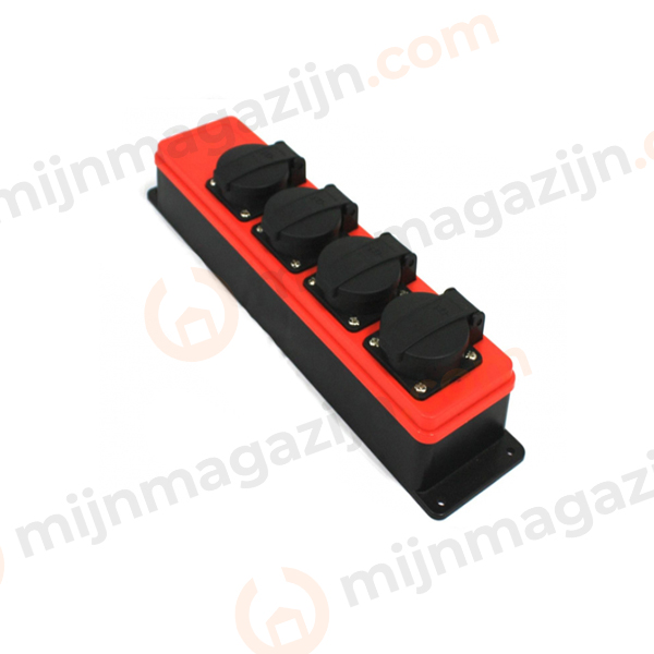 Verdeelblok 4x 230V socketmaster