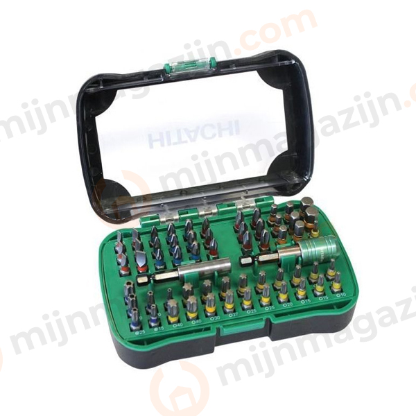 Hikoki bitset met 2x bithouder 60-delig