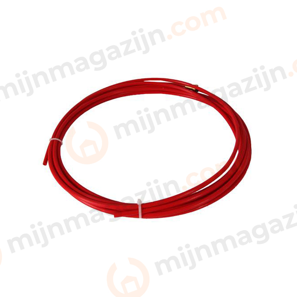 Binnengeleider teflon rood 1.0-1.2mm 4 mtr