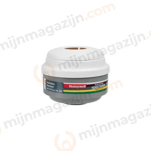 Combifilter ABEK1/P3 kl.1 br/gri/gl/groen/wit 2st