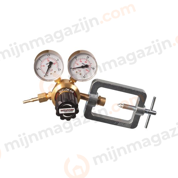 Drukregelaar Acetyleen Weldkar, 0 – 2.5 bar