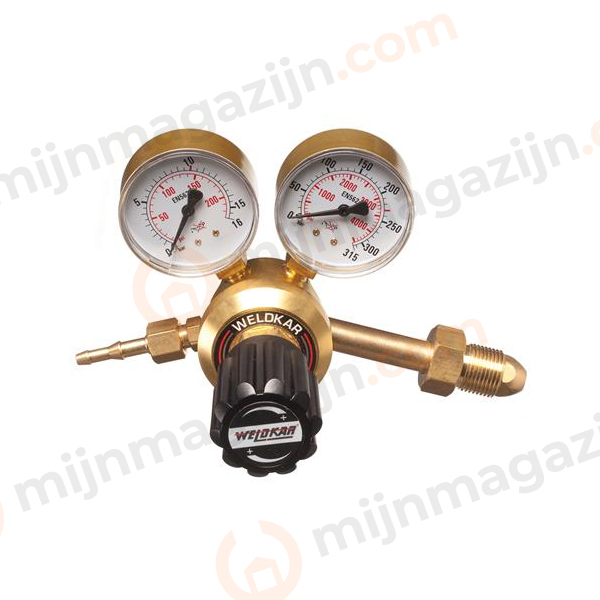 Drukregelaar Zuurstof  Weldkar, 0 – 16 bar