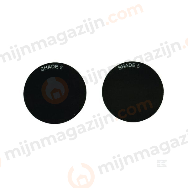 Lasglas rond 50mm kleur 10