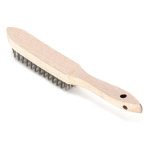 Staalborstel 4 rijen 0.35mm