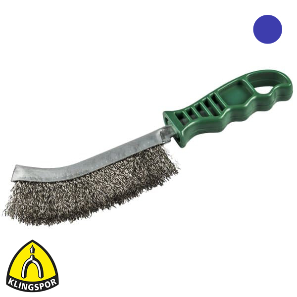 Klingspor lasborstel RVS 0.30mm gegolfd