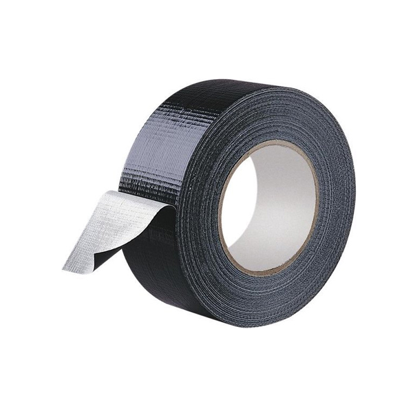 Linnentape 50mmx50m zwart
