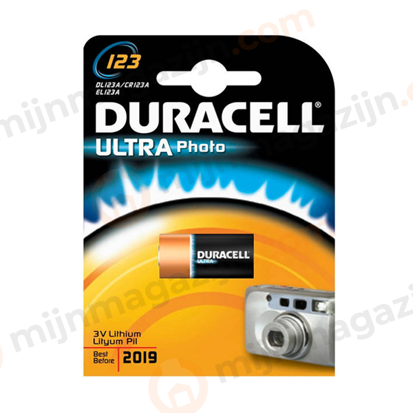 Duracell Ultra photo CR 123 A 3v lithium