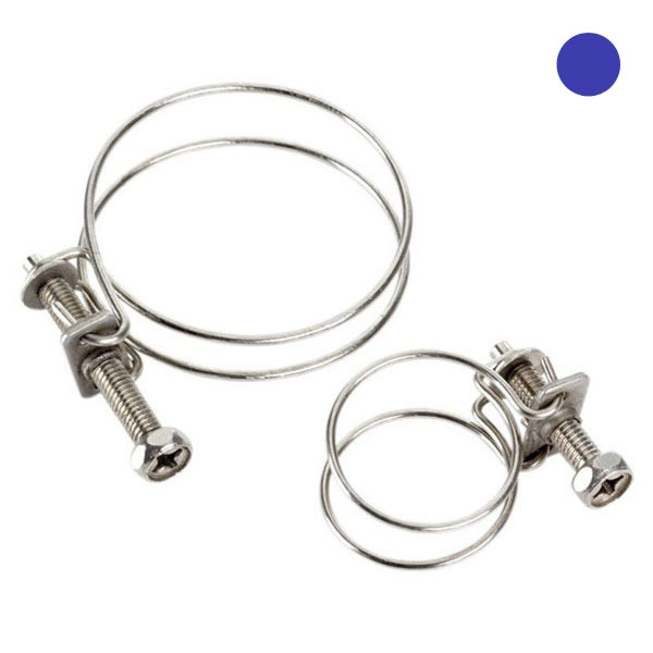 Draad slangenklem 92-100mm RVS