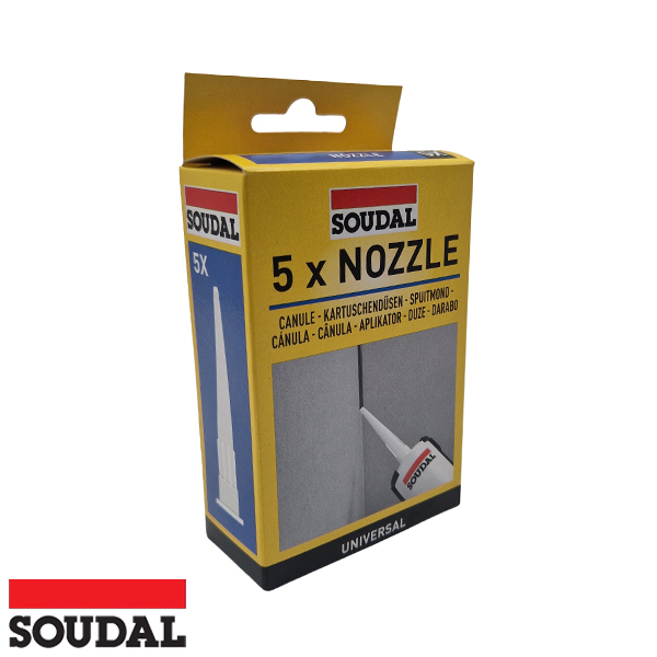 Kitspuit tuitje afsluitbaar zakje 5 stuks