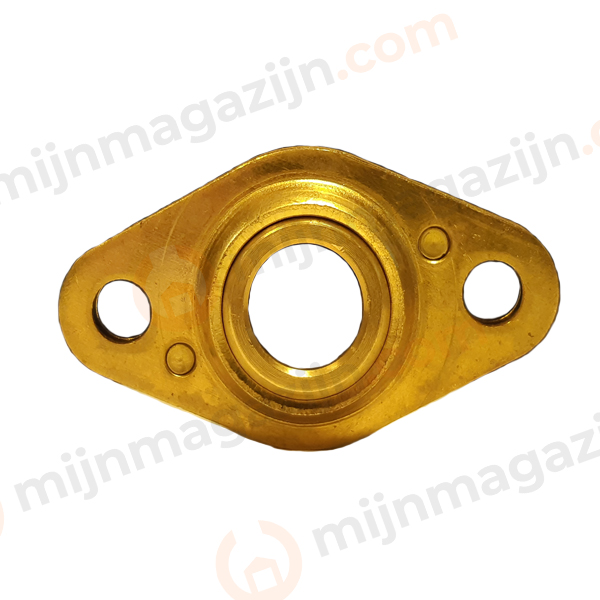 Kogelgelenkplaat as:12mm hoph 41mm