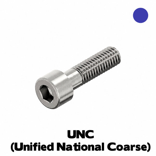 Binnenzeskantbout RVS A2 UNC 1/4×1 1/4