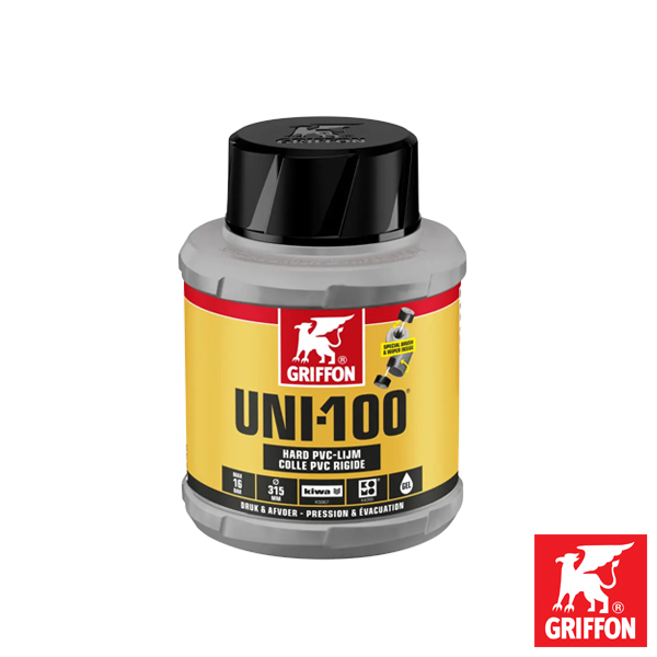 Griffon UNI-100 PVC lijm pot 250ml
