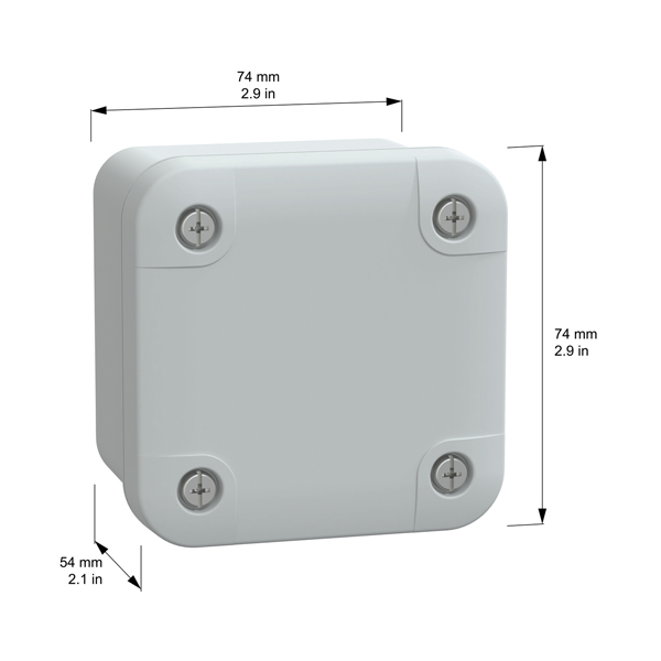 SE NSYTBS775 ABS box 74x74x54mm