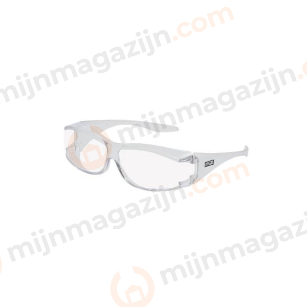 MSA Overzetbril overG heldere PC lens