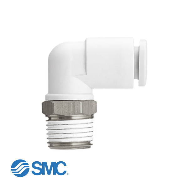 SMC KQ2L06-03N haakse insteekkopp. 6mm x 3/8