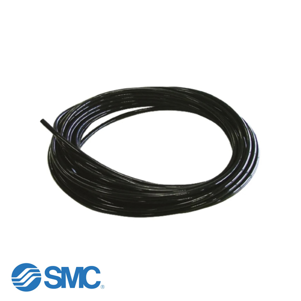 SMC PU slang 6×4 zwart rol 20M